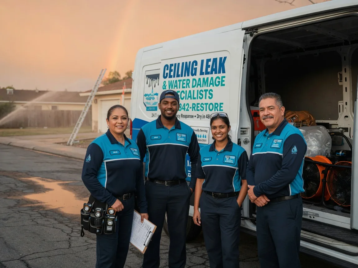 Ceiling Leak Cleanup company in North Webster, IN